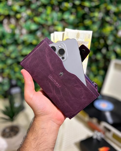 Newyork Telefon Bölmeli Cüzdan Siyah 1032