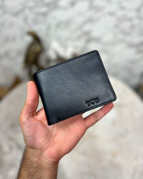 Erkek Deri Cep Cüzdan Hakiki Deri İsimli Siyah 1003