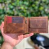 Erkek Deri Cep Cüzdan Hakiki Deri İsimli Fındık 1003