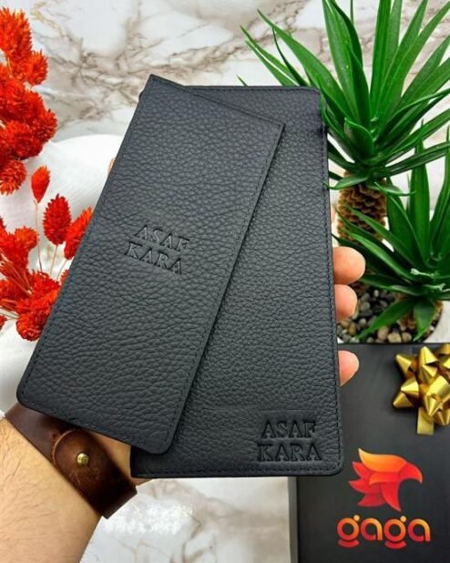 Cüzdan ve Kartlık Telefon Bölmeli Cüzdan Siyah 1027