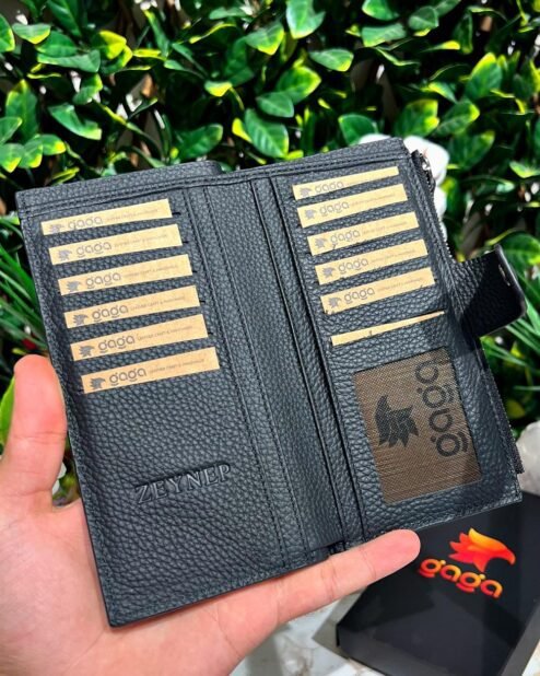 Newyork Telefon Bölmeli Cüzdan Siyah 1032