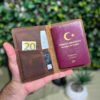 Deri Pasaportluk ve Valiz Etiketi Fındık 1038