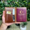 Deri Pasaportluk ve Valiz Etiketi Taba 1038