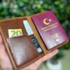 Deri Pasaportluk ve Valiz Etiketi Taba 1038