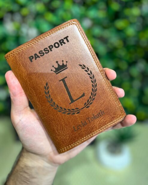 Deri Pasaportluk ve Valiz Etiketi Taba 1038
