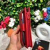 Venice Kırmızı Çıtçıtlı Tutamaçlı Telefon Bölmeli Cüzdan 1040