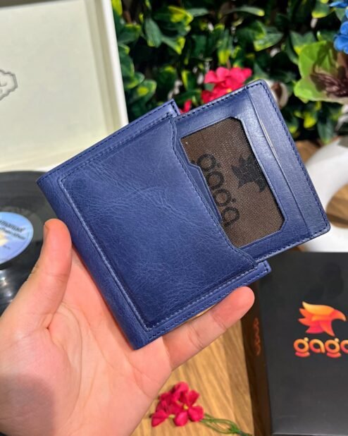 Deri Cüzdan Ve Deri Kartlık Lacivert 1058