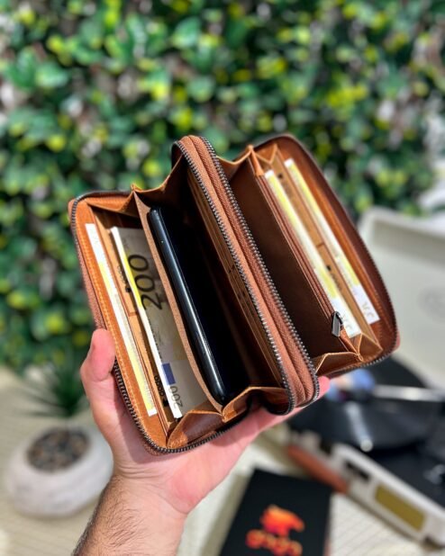 Çift Telefonlu Tutamaçlı Cüzdan Taba 1079