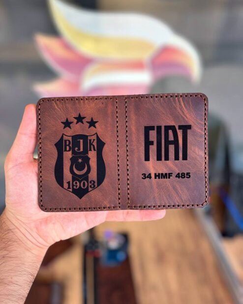 Ruhsat Kabı Hakiki Deri Fındık 408