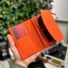 Küçük Kadın Cüzdan Turuncu Hakiki Deri 1064