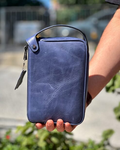 Dubai Hakiki Deri El Çantası Laci 101