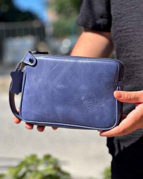 Dubai Hakiki Deri El Çantası Laci 101