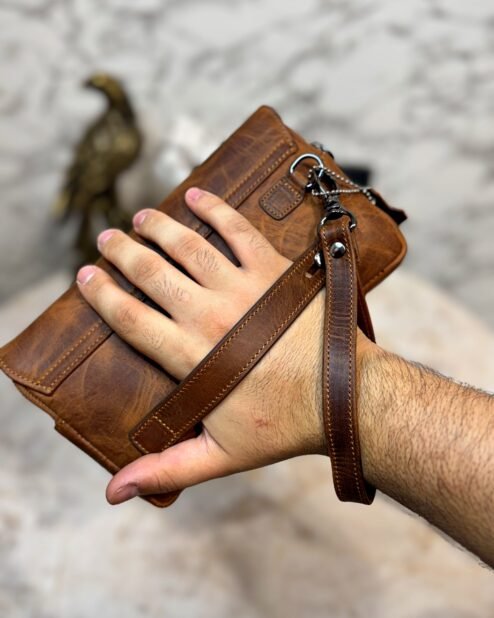 Double Mıknatıslı Tutamaçlı Çanta Fındık 104