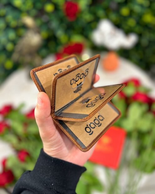 Minimalist Cüzdan Hakiki Deri Fındık 2001