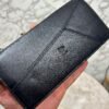 El Tutamaçlı Hakiki Deri Telefon Bölmeli Parçalı Cüzdan Siyah 1128