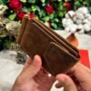 Klips Cüzdan – İsme Özel Hakiki Deri Unisex Cüzdanı Fındık