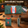 Yeni Nesil Cüzdan Kartlık Mıknatıslı Hakiki Deri Unisex Yeşil