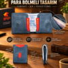 Yeni Nesil Cüzdan Kartlık Mıknatıslı Hakiki Deri Unisex Lacivert
