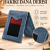 Yeni Nesil Cüzdan Kartlık Mıknatıslı Hakiki Deri Unisex Lacivert